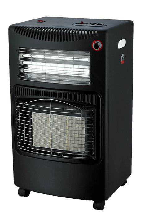 SMARTFLAME 2 in 1 Ceramic Cabinet Gas Room Heater