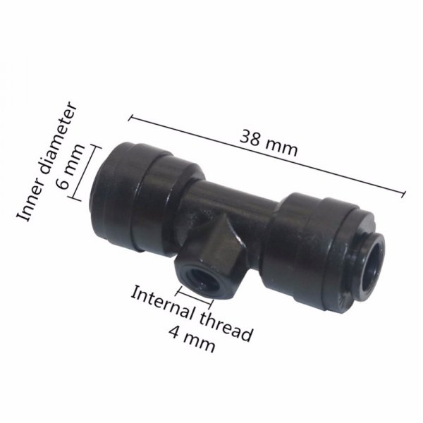 Single Hole Nozzle  Connector Plastic