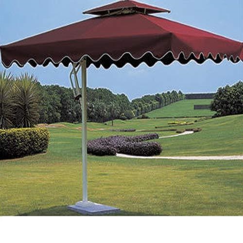Luxury Square Shape Side Pole Outdoor Umbrella